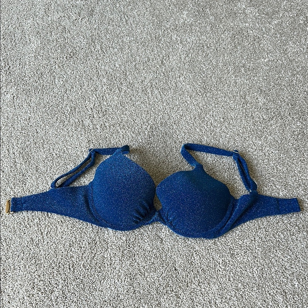 Victoria Secret Shimmer Icon Push-Up Bikini Top